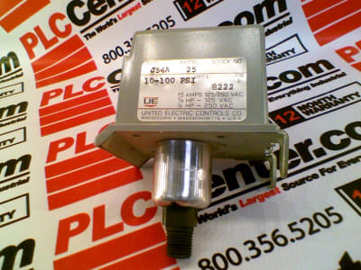 UNITED ELECTRIC J54A-25