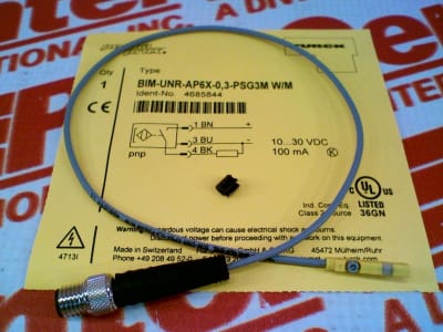 TURCK BIM-UNR-AP6X-0.3-PSG3M W/M