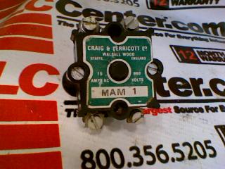 CRAIG & DERRICOTT MAM1