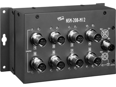 ICP DAS USA NSM-208PSE-M12