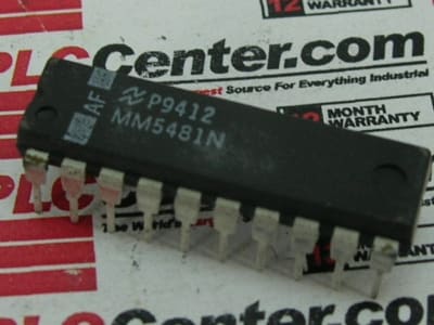 NATIONAL SEMICONDUCTOR MM5481N