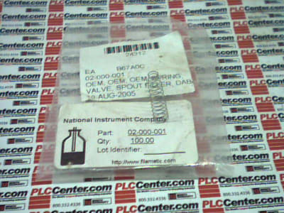 NATIONAL INSTRUMENTS 02-000-001