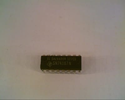 TEXAS INSTRUMENTS SEMI SN74167N