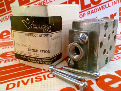 VERSA VALVES KM-435-E