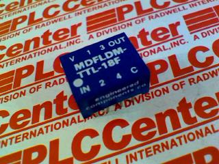 COMPONENT ENGINEERING COMPANY MDFLDM-TTL-18F