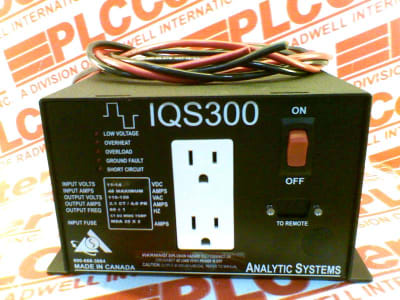 ANALYTIC SYSTEMS IQS300-C1W-12-110