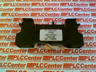 PHOENIX CONTACT UAK2-PE/S-110AC-BE