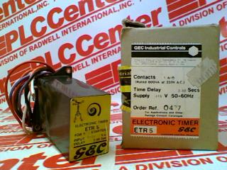 GEC INDUSTRIAL ETR5-50S-415V