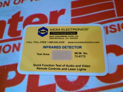 MCM ELECTRONICS 72-6772