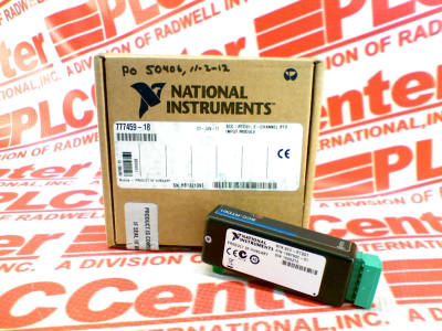 NATIONAL INSTRUMENTS SCC-RTD01