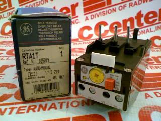 GENERAL ELECTRIC RTA1T