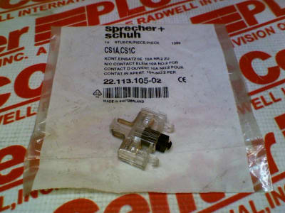 SPRECHER & SCHUH 22.113.105-02