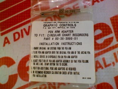 GRAPHIC CONTROLS 80-36-3990-01