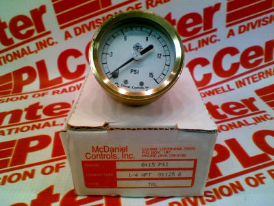 MCDANIEL CONTROLS TAL