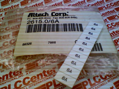 ALTECH CORP 2615.0/6A