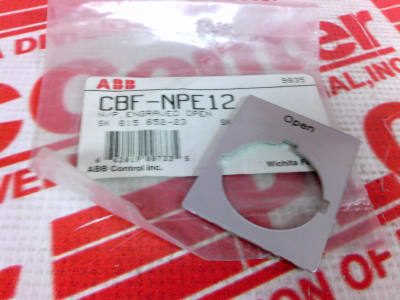 ASEA BROWN BOVERI CBF-NPE12