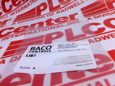 BACO CONTROLS LIB7