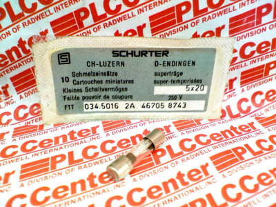SCHURTER 034.5016