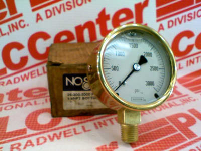 NOSHOK 25-300-3000PSI-1/2