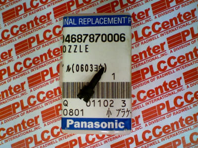 MATSUSHITA ELECTRIC 104687870006