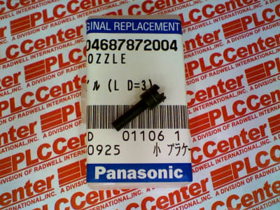 MATSUSHITA ELECTRIC 104687872004