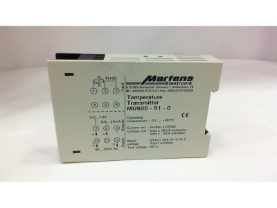 MARTENS ELEKTRONIK MU500-51-0