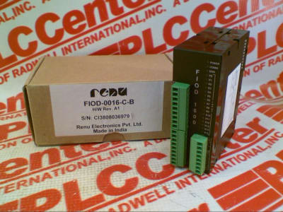RENU ELECTRONICS PVT LTD FIOD-0016-C-B