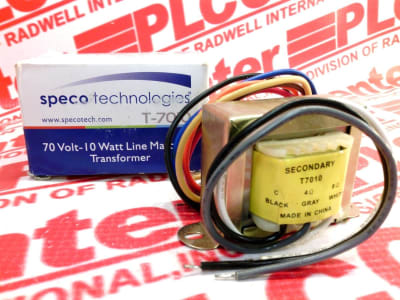 SPECO TECHNOLOGIES T-7010