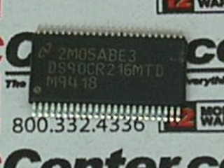 TEXAS INSTRUMENTS SEMI DS90CR216MTD/NOPB