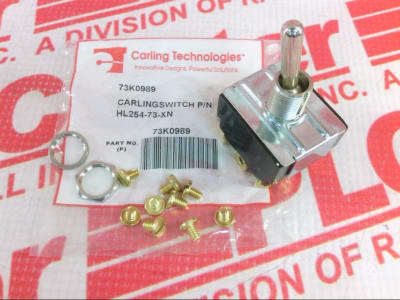 CARLING SWITCH HL254-73-XN