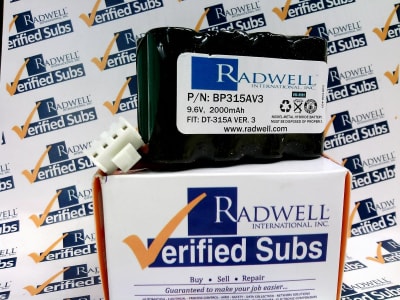 RADWELL VERIFIED SUBSTITUTE BP315AV3