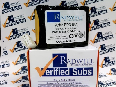 RADWELL VERIFIED SUBSTITUTE BP315AV2