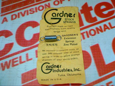 GARDNER SPRING E7C/E7S