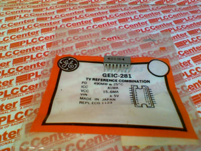 GENERAL ELECTRIC GEIC-281