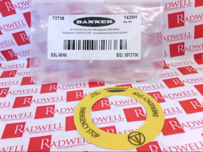 BANNER ENGINEERING ESL-38/60