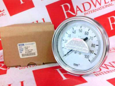 WIKA 232.54-4-100PSI-1/2NPT-LBM