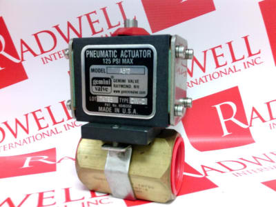 GEMINI VALVE 1-1/4-76-1-RT-6A512D