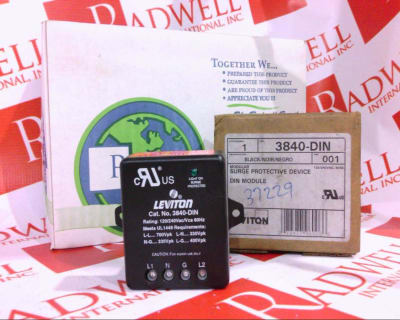 LEVITON 3840-DIN