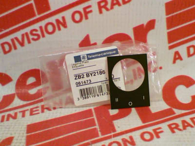 SCHNEIDER ELECTRIC ZB2-BY2186