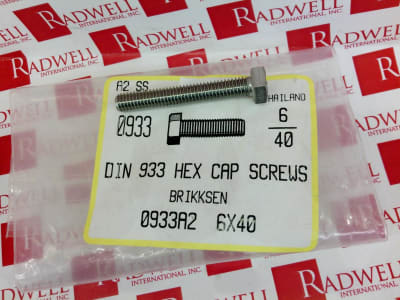 BRIKKSEN INC B-0933A2-6X40