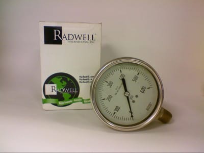 WIKA 233.30-4-600PSI-1/2L