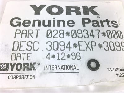 JOHNSON CONTROLS 028-09347-000