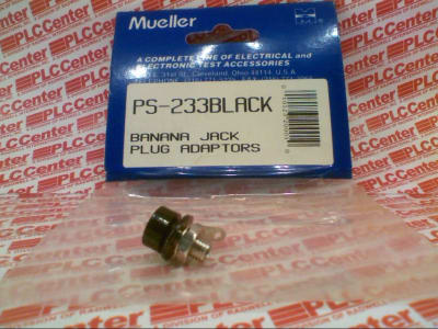 MUELLER ELECTRIC PS-233BLACK
