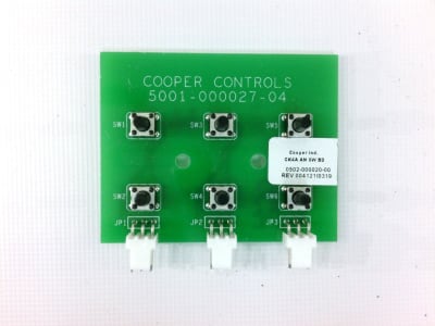 COOPER CONTROLS 0502-000020-00