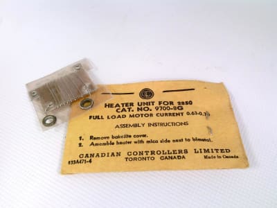 CANADIAN CONTROLLERS LIMITED 9700-8G