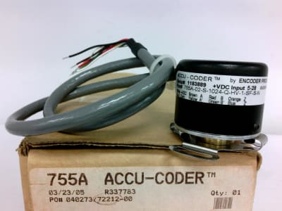 ENCODER PRODUCTS COMPANY 755A-02-S-1024-Q-HV-1-SF-S-N