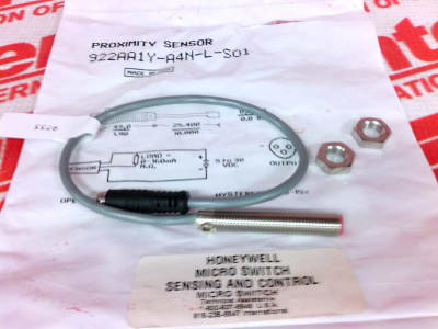 HONEYWELL 922AA1Y-A4N-L-S01