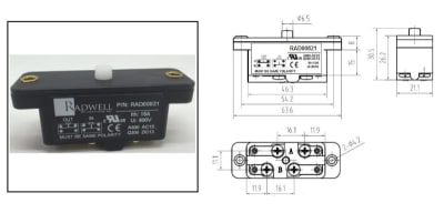 RADWELL VERIFIED SUBSTITUTE CR115B2-SUB