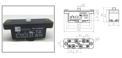 RADWELL VERIFIED SUBSTITUTE 9007AO2-SUB