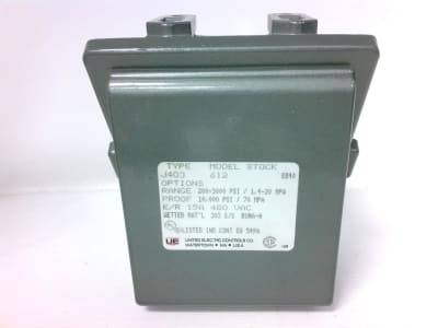 UNITED ELECTRIC J403-612